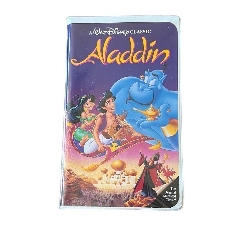 1993 Disney’s Aladdin Black Diamond Edition VHS Tape
